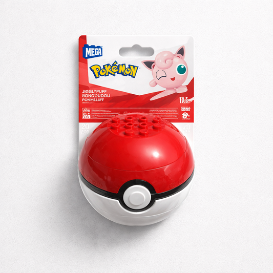 MEGA Pokemon Jigglypuff Building Toy Kit - 20pc