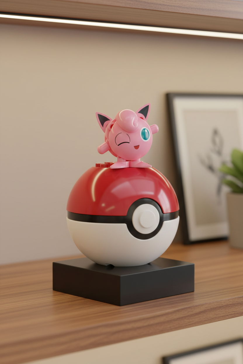 MEGA Pokemon Jigglypuff Building Toy Kit - 20pc