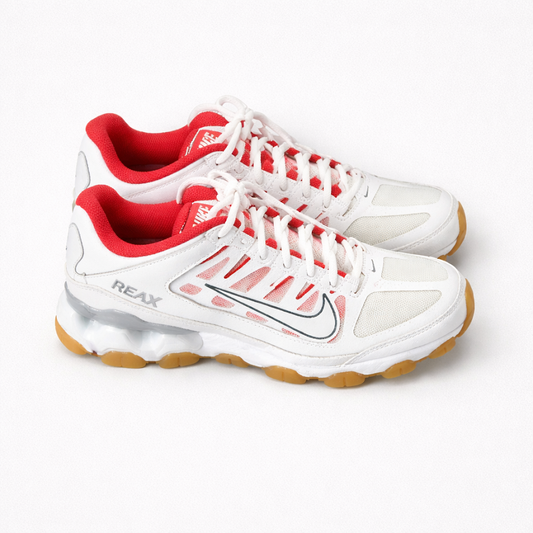 Nike Reax 8 TR Mesh Training Shoes – White/Red – Men’s 9.5 – New in Box