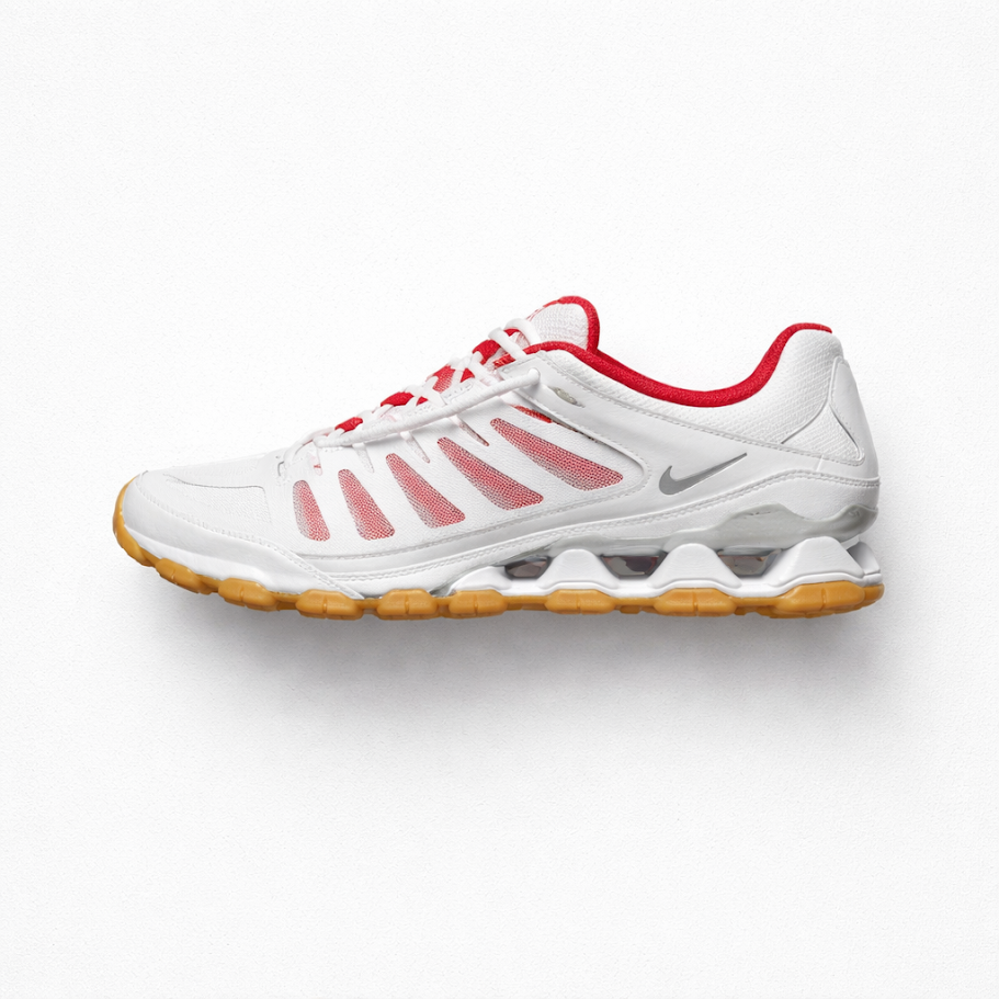 Nike Reax 8 TR Mesh Training Shoes – White/Red – Men’s 9.5 – New in Box