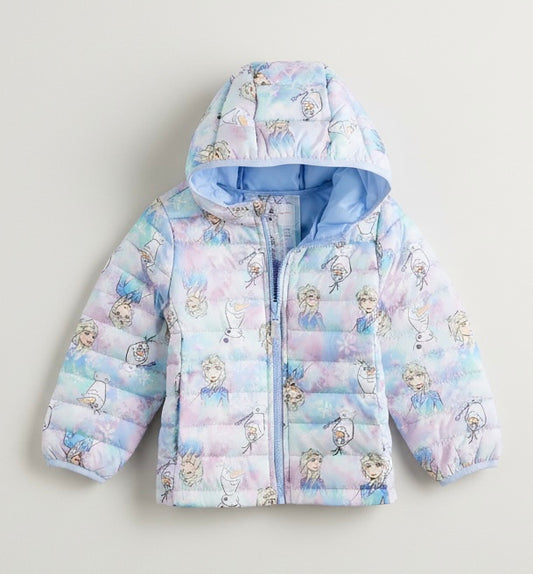 Baby & Toddler Disney Pastel Ice/Princess Print Jacket