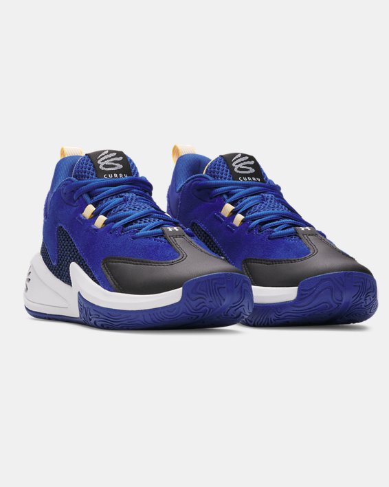 Under Armour Curry Basketball Shoes (Blue/Black)