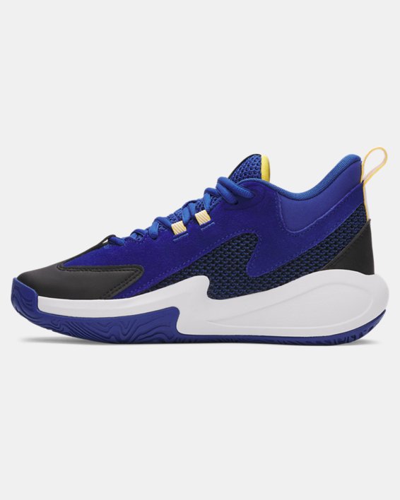 Under Armour Curry Basketball Shoes (Blue/Black)