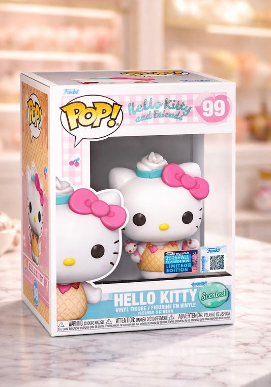 Funko Pop! Hello Kitty Ice Cream Scented #99 (2026 Fall Convention Limited Edition)