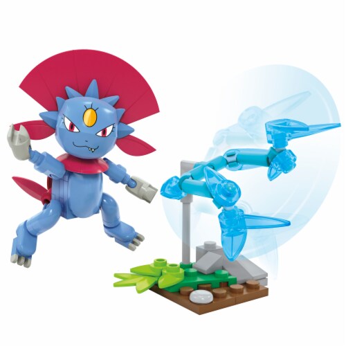 MEGA Pokémon Weavile Buildable Figure Set (75 Pieces) – Poseable Display Toy, Ages 6+